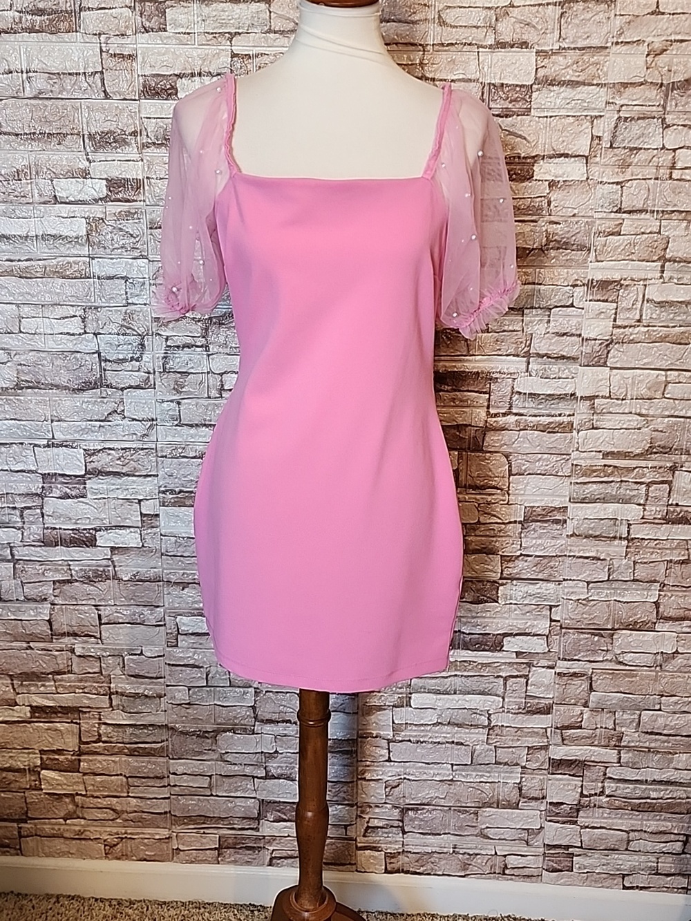 Thirty Thirty Pink Mini Dress